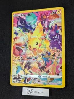 [NEUF] Carte Pokemon Pikachu 160/159 Zenith Supreme EB12.5 Crown Zenith FR - Image 2