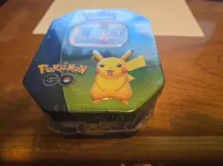 Pokemon TCG Pokemon Go Pikachu Tin - 2022 Brand New Factory Sealed Pikachu - Image 2