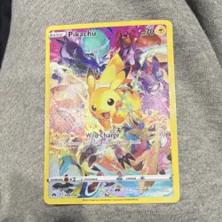 The Pokemon Company Pikachu Secret Rare Full Art Holo 160/159 Crown Zenith - Image 1