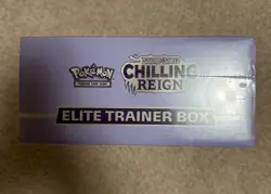 Pokemon TCG - SWSH Chilling Reign ETB Elite Trainer Box - [SHADOW RIDER CALYREX] - Image 4