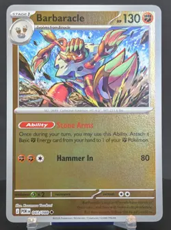 Pokemon Barbaracle #043/088 English POR Perfect Order Reverse Holo - Image 1