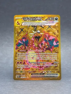 Pokemon - 228/197 Charizard ex SV03 Obsidian Flames Hyper Rare Full Art Holo TCG - Image 1
