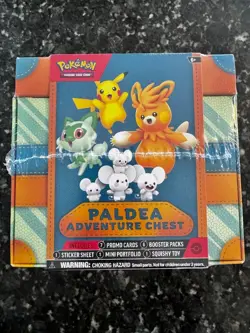 Pokemon TCG Paldea Adventure Chest - New/Factory Sealed - Image 4