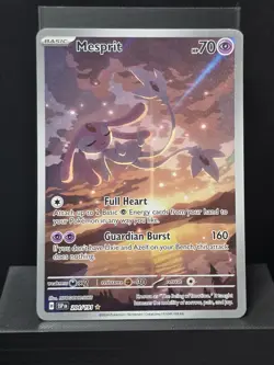 Pokemon Mesprit 204/191 Illustration Rare Surging Sparks Holo Near Mint - Image 2