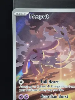 Pokemon Mesprit 204/191 Illustration Rare Surging Sparks Holo Near Mint - Image 5