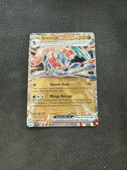 Pokemon Gamestop Promo Greninja EX 106/167 Metal Double Rare Promo 🔥🔥 - Image 1