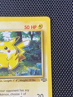 Pokemon Pikachu Jungle 60/64 Regular English Basic HP 1st Edition - Image 3