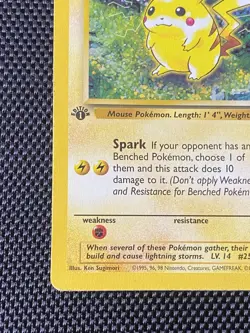 Pokemon Pikachu Jungle 60/64 Regular English Basic HP 1st Edition - Image 5