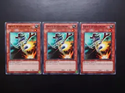 Yugioh - Swift Scarecrow STBL-EN001 Common 1st Edition Playset x3 - Image 1