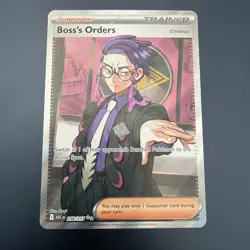 Pokemon Boss's Orders Trainer Supporter Full Art Ultra Rare ASC 256/217 - Image 1