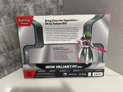 Iron Valiant EX Scarlet & Violet Box New Sealed Pokemon TCG - Image 2