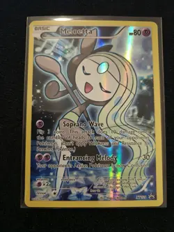 The Pokemon Company Meloetta XY120 XY Holo Promo Basic 80HP Soprano Wave - Image 1