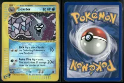 ✰ CLOYSTER 42/165 REVERSE HOLO RARE EXPEDITION BASE SET POKEMON ✰ LP - Image 1