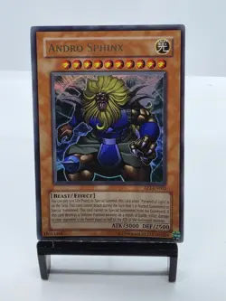 Yu-Gi-Oh! TCG Andro Sphinx Ultra Rare LP #EP1-EN002 Promo - Image 1