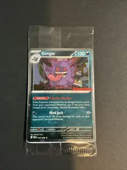 Pokemon Gengar GameStop Promo 050/088 PR 2026 English Sealed - Image 1