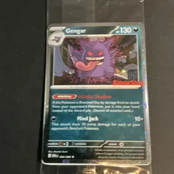 Pokemon Gengar GameStop Promo 050/088 PR 2026 English Sealed - Image 2