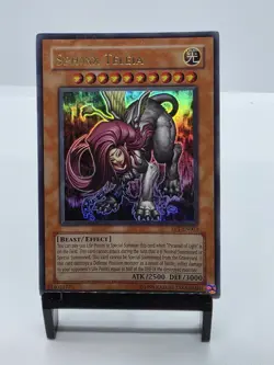 Yu-Gi-Oh! TCG Sphinx Teleia Ultra Rare Promo LP #EP1-EN003 - Image 1