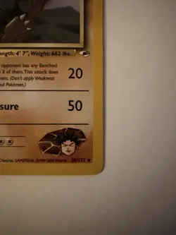 Pokemon TCG Brock's Golem Gym Heroes 20/132 Regular Unlimited Rare - Image 2