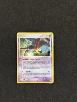 Pokemon Deoxys (Speed Forme) 2/106 Emerald Holo Rare Reverse Holo English 70 HP - Image 2