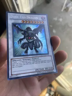 Lightly Played Dark End Dragon - LCGX-EN188 - Secret Rare - Unlimited Edition - - Image 1