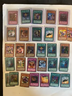 Huge yugioh card lot🔥. Vintage rare! over 1300+ cards total. Garage sale find!! - Image 1