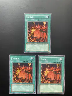 Yugioh Ookazi SKE-026 Unlimited Edition Common LP/MP X3 - Image 1