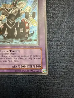 YUGIOH FET-EN035 GATLING DRAGON ULTRA RARE, NEAR MINT - Image 2