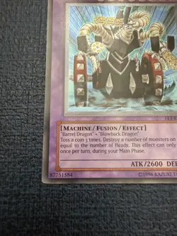 YUGIOH FET-EN035 GATLING DRAGON ULTRA RARE, NEAR MINT - Image 3