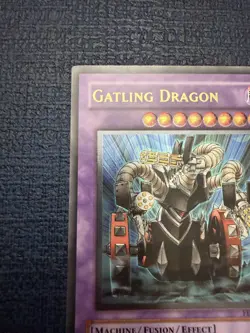 YUGIOH FET-EN035 GATLING DRAGON ULTRA RARE, NEAR MINT - Image 4