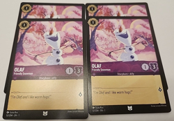 4x Disney Lorcana - Olaf Friendly Snowman 52/204 - Image 1
