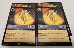 4x Disney Lorcana TCG: TINKER BELL - TINY TACTICIAN - Image 1