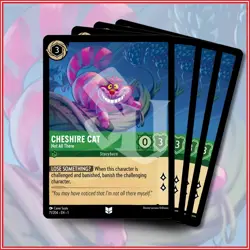 Disney Lorcana TCG: CHESHIRE CAT - NOT ALL THERE x4 | Uncommon *IN STOCK* - Image 1