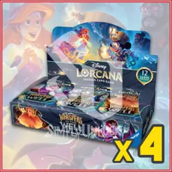 Disney Lorcana TCG: Whispers in the Well Booster Box Case *IN STOCK - Image 1