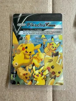 Pikachu V-Union 4-Card Set Pokemon TCG SWSH139-142 Holo Promo - Image 2