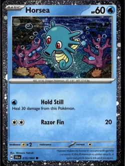 Horsea - (Cosmos Holo) Promo Miscellaneous Cards & Products 010/064 NM - Image 1