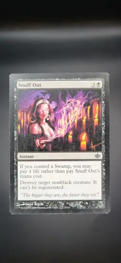 Snuff Out card LP from Duel Decks: Garruk vs. Liliana #53 - Image 1