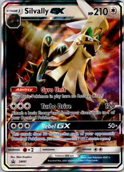 Silvally GX - SM91 - Pokemon Sun & Moon Promo Ultra Rare Card NM - Image 1