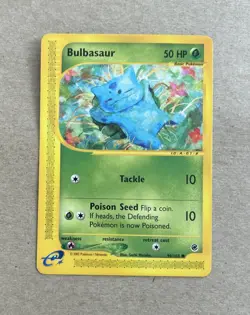 2002 Pokemon Expedition Bulbasaur Card 94/165 - Image 1