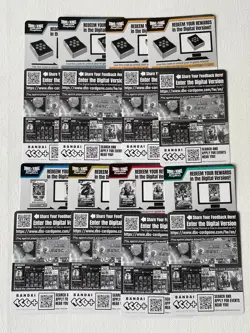 126 Dragon Ball Fusion World NEW Digital Code Card Lot SB02 FB07 FB08 FB09 FS11 - Image 2