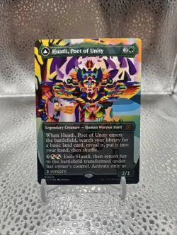 Huatli, Poet of Unity (Borderless) The Lost Caverns of Ixalan Regular - Image 1