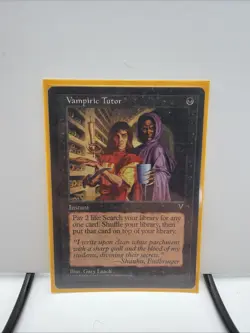 Vampiric Tutor Visions Regular - FANTASTIC PRICE + CONDITION! - Image 1