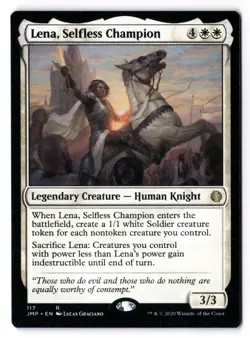 Lena, Selfless Champion NM* Jumpstart ENGLISH 117 mtg -UnltdCards - Image 1