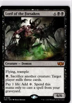 Lord Of The Forsaken NM/M* Tarkir: Dragonstorm ENGLISH 0186 mtg -UnltdCards - Image 1