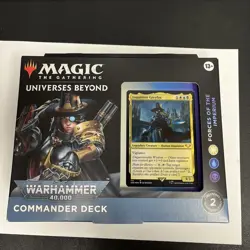 Warhammer 40K Commander Deck Forces Of The Imperium Sealed - Image 1