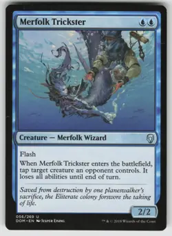 Merfolk Trickster U Dominaria 56 MTG - Image 1