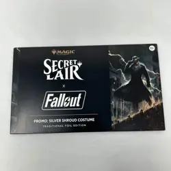 Secret Lair x Fallout: Silver Shroud Costume Foil Edition In Hand Ready to Ship - Image 1