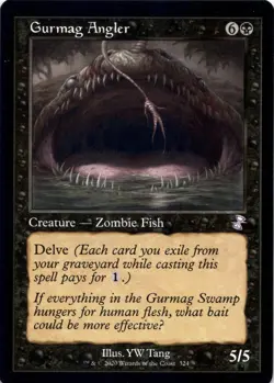 Gurmag Angler RETRO FRAME Time Spiral Remastered Magic MTG NM - Image 1