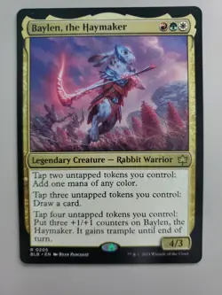 MTG Baylen, the Haymaker Bloomburrow 0205 Regular Rare - Image 1