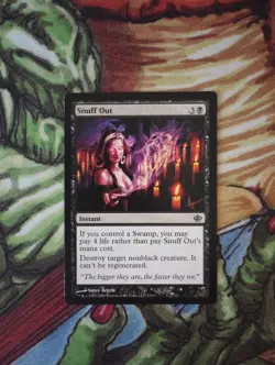 Snuff Out Near Mint, Duel Decks: Garruk vs. Liliana Magic MTG - Image 1