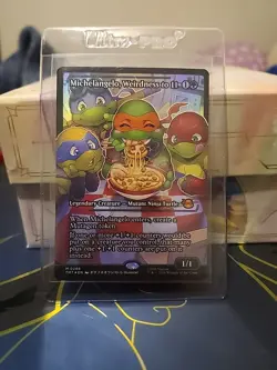 Michelangelo, Weirdness to 11 (Showcase) Teenage Mutant Ninja Turtles Foil - Image 1